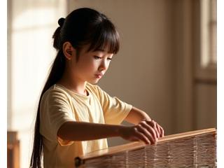 Pansori Path 학생이 가야금을 연주하고 있는 모습